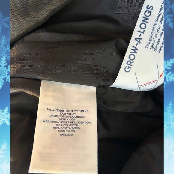 Champion Girls Grow-a-long Snow Pants, 7/8 - Picture 7 of 7